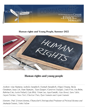 Human Rights and Young People paper thumbnail