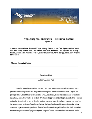 Unpacking race and racism – lessons we learned paper thumbnail